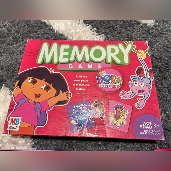 Dora the Explorer Memory Game 2004 kids toys cards unisex - Picture 3 of 8
